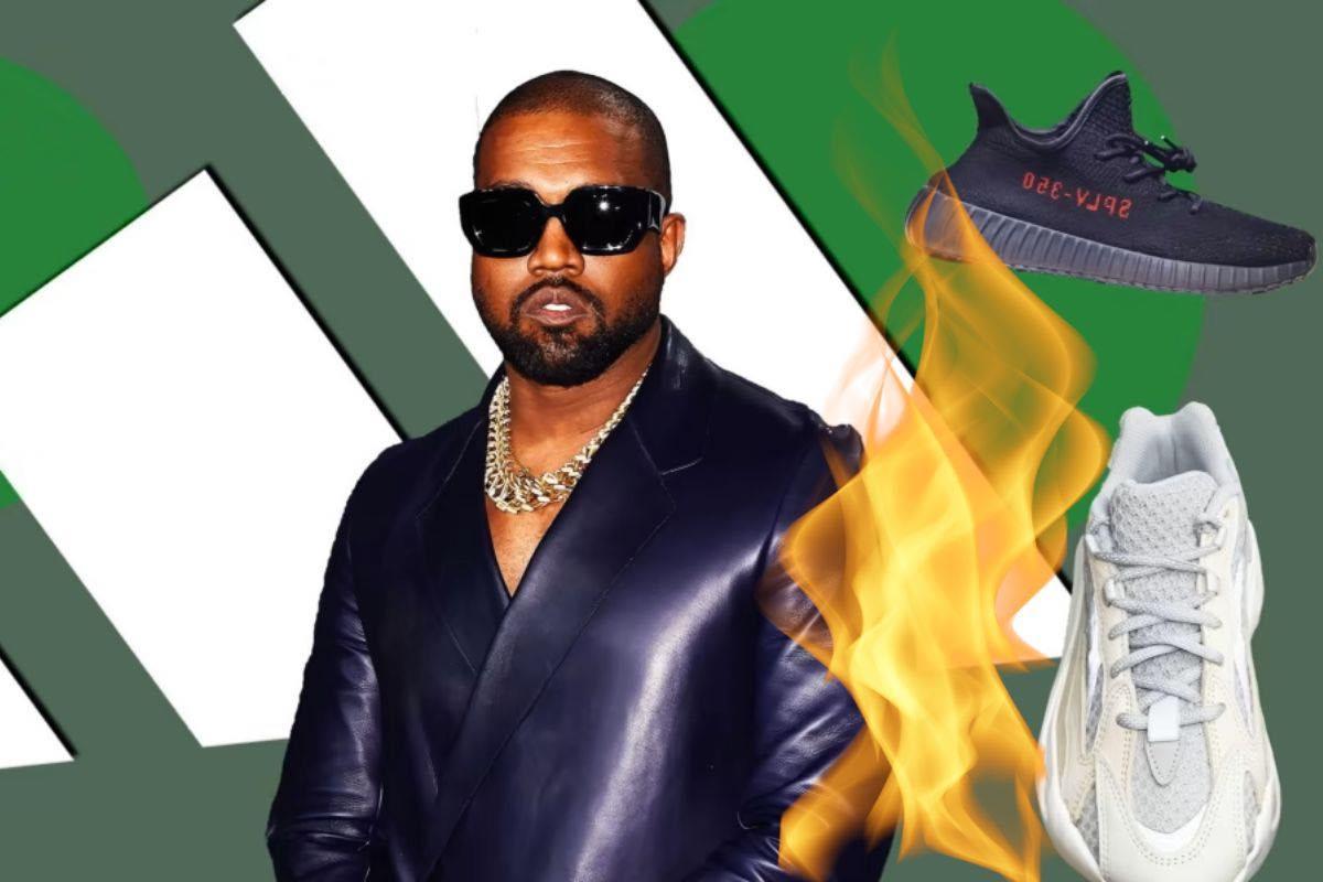 Adidas quemar de Kanye West por pérdidas millonarias